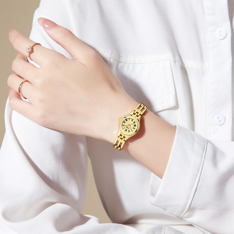 Simple And Compact Student's Watch Niche High-grade Hollow Bracelet Watch