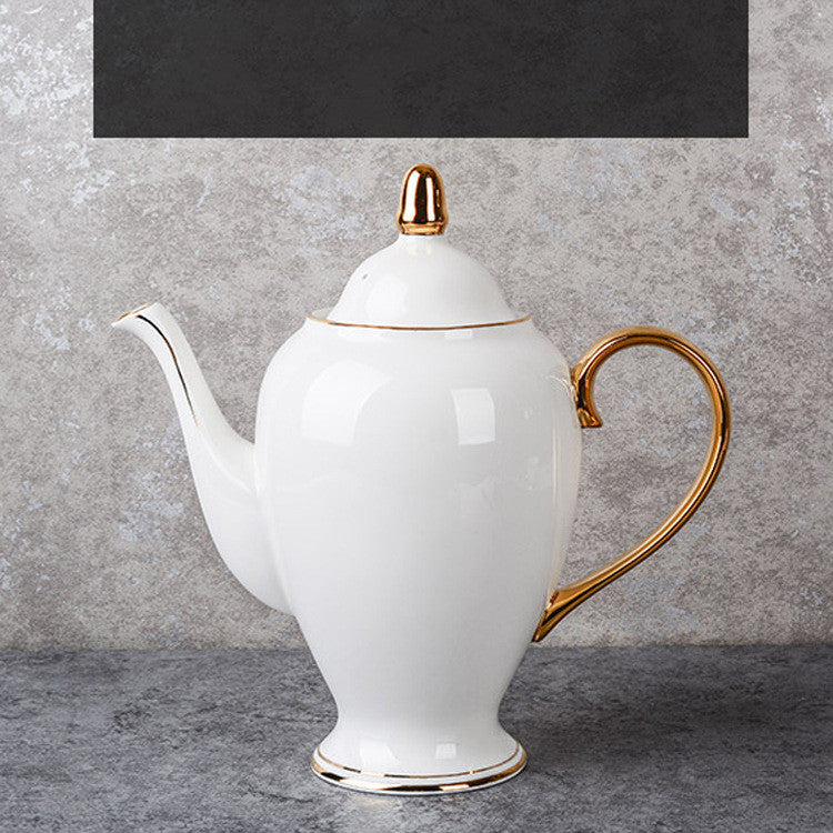 Bone China -paiGoldnted Coffee Cup And Saucer Afternoon Tea Tea Set