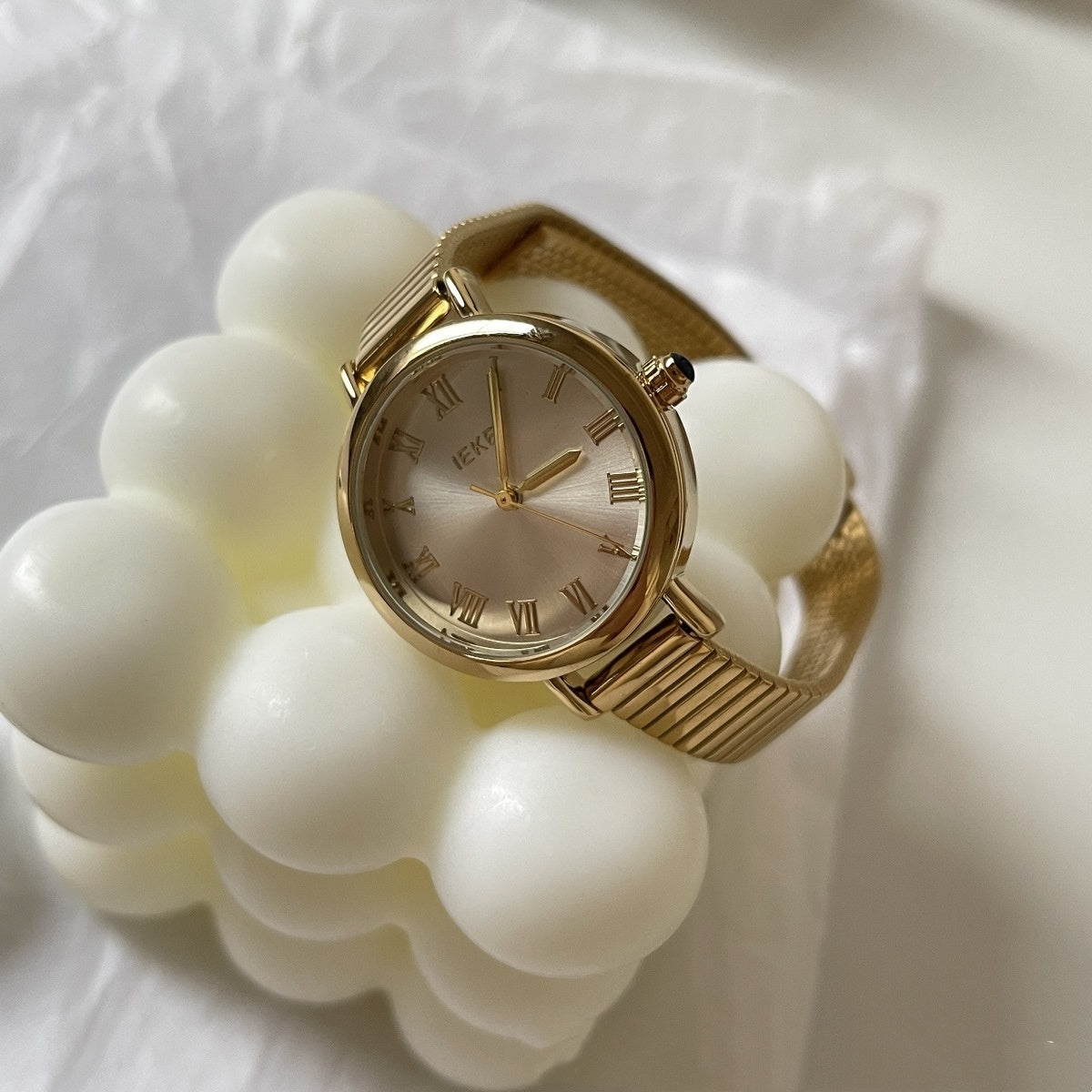Elegant Steel Watch Women's Light Luxury High-end Sense