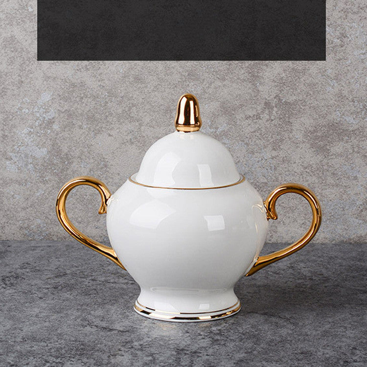 Bone China -paiGoldnted Coffee Cup And Saucer Afternoon Tea Tea Set