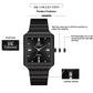 Square Waterproof Couple Watch Calendar