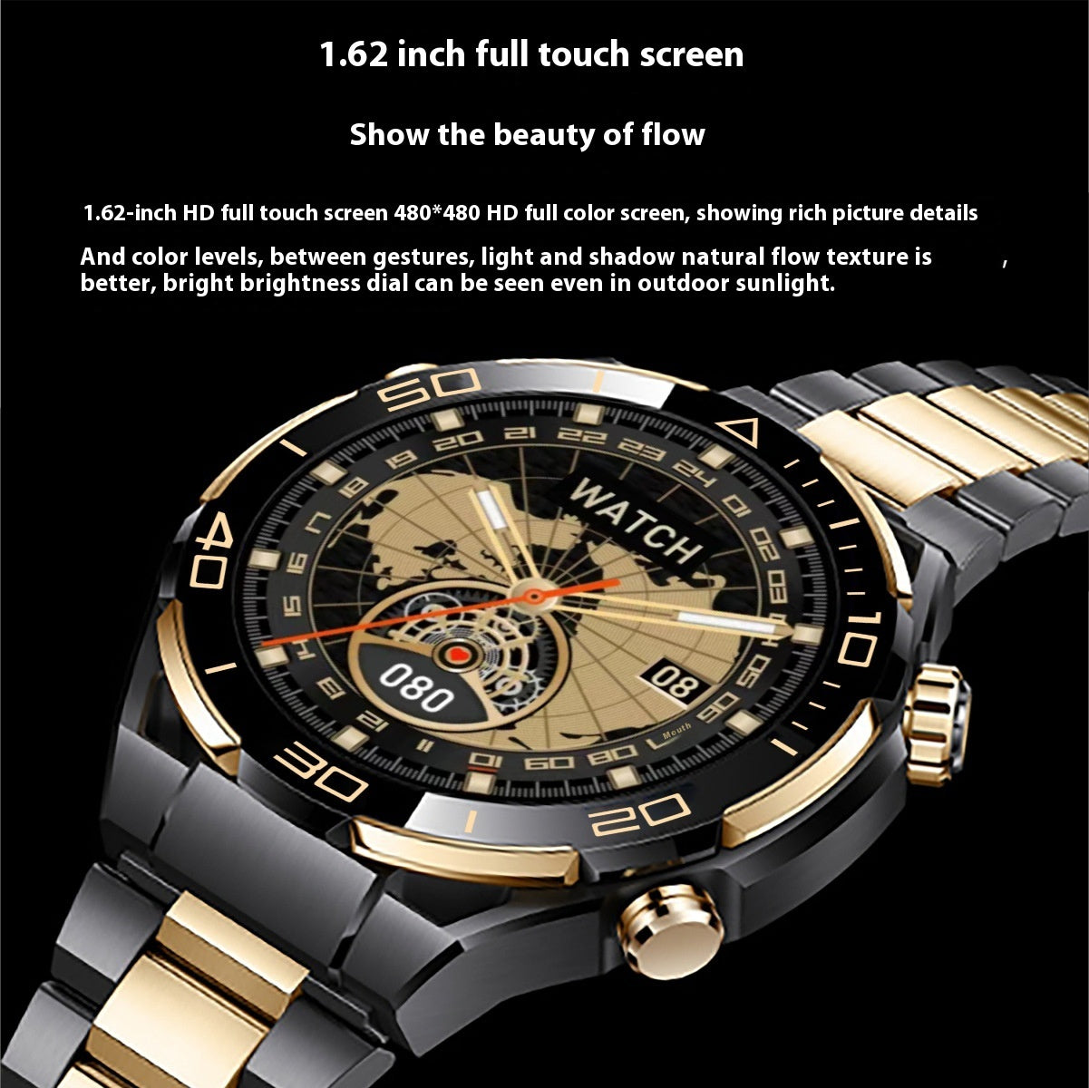 Sports Waterproof Multi-function Touch Screen S30Max Smart Watch