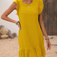 Elegant Solid Color Sleeveless Dress Women