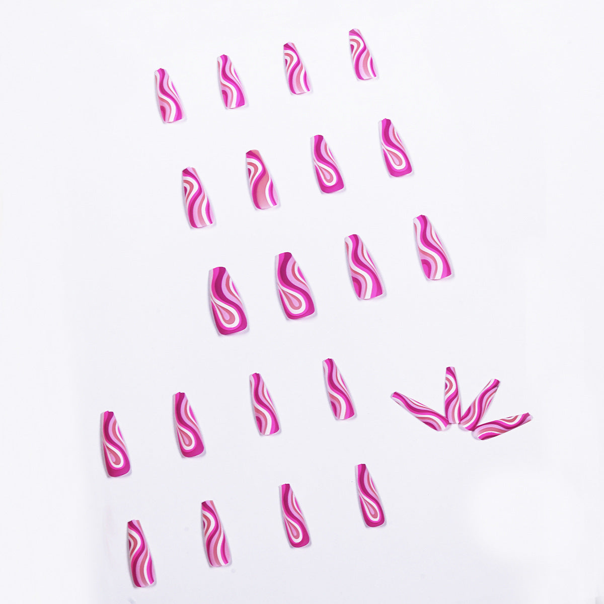 Fake Nails Wear Nails Autumn And Winter Frosted Personality Waterproof Ballet Nails