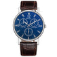 Blue Light Glass Decorative Belt Watch