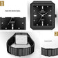 Square Waterproof Couple Watch Calendar
