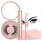 Natural Long Lasting Magnetic Liquid Eyeliner & Magnetic False Eyelashes & Tweezer Set Make up Set