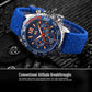 Thin Rubber Strap Quartz Watch Fashion Clock Six-pin Timing Sports Wrist