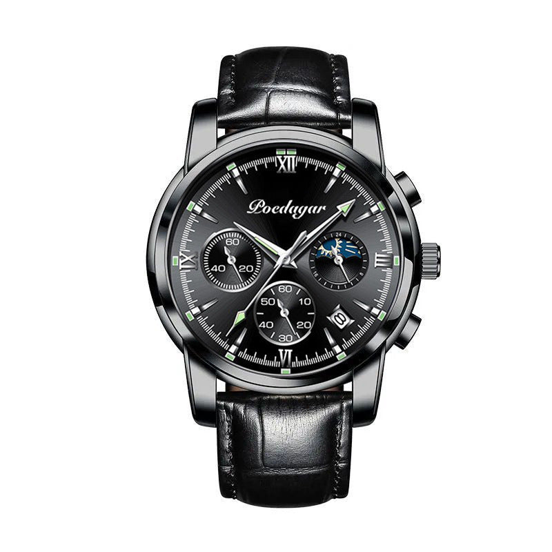 Quartz Ultrathin And Simple Belt Men's Watch
