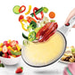 Breakfast Crepe Maker Spherical Non-stick Baking Pan, One Stick, Two Flips
