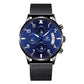 Concept Men's Mesh Strap Calendar Quartz Watch