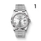 Fashion Men's Watch Steel Band Large Dial Quartz Wrist Watch