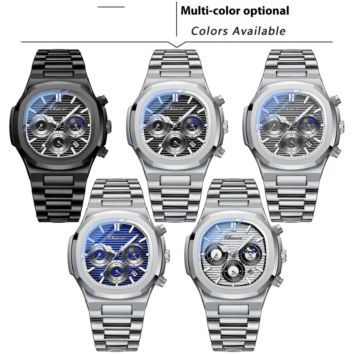 Men's Waterproof Luminous Quartz Watch