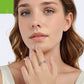 925 Sterling Silver Niche High-grade Hollow Lace Small Flower Open Ring