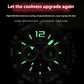 Multifunctional Men's Watch Silicone Band Quartz Wrist Watch