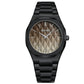 Embossed Dial Fashion Men's Watch