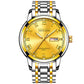 Cross-border Hot Double Calendar Steel Belt Watch Business Non-mechanical
