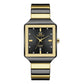 Square Waterproof Couple Watch Calendar
