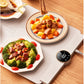 Silicone Flexible Foldable Warm Chopping Board Food Insulation Board Hot Food Treasure Storage Digital Display Insulation Chopping Board