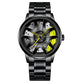 Automatic Movement Watch Men's Vacuum Plating Wheel Style