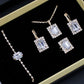Roman Pattern Diamond-embedded Women's Watch Jewelry Gift Set Bracelet Watch Women's Light Luxury Full Diamond Good-looking