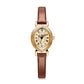 Oval Belt Quartz Movement Waterproof Compact Fashion Watch