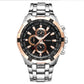 Men's Watch Business Steel Belt Quartz Watch