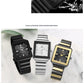 Square Waterproof Couple Watch Calendar