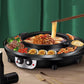 Hot Pot Barbecue All-in-one Pot Household Multi-functional Barbecue Plate