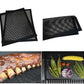 BBQ Non-stick Teflon Mesh Grill Heat Resistance Improve Thermal Conductivity Mats Use In Gas, Charcoal Electric Barbecue