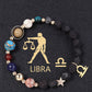Natural Volcanic Rock Twelve Constellations Bracelets Fashion European And American Style