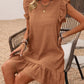 Elegant Solid Color Sleeveless Dress Women