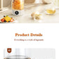 110V220V Smart Electric Stew Cooker Personal Portable Electric Stew Pot