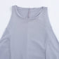 Slim Fit Wide Hem Silk Net Midi Skirt Dress