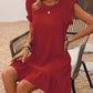 Elegant Solid Color Sleeveless Dress Women
