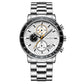 Waterproof Watch Luminous Small Three-pin Steel Watch