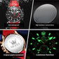 Silicone Band Multi-function Luminous Quartz Watch Men's Watch Men's Watch