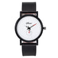Mesh Belt Mesh Woven Steel Belt Quartz Watch