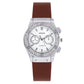 All-match Business Diamond Silicone Band Watch