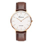 Quartz Ultrathin And Simple Belt Men's Watch
