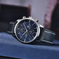 Men's Multi-functional Fashion Business Waterproof Quartz Watch