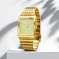 Luxury Gold Men's Quartz Watch Classic Diamond