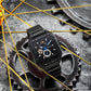 Flywheel Waterproof Hollow Out Trendy Men's Square Automatic Mechanical Watch