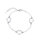 Women's Attracting Male Hollow Heart-Shaped Bracelet