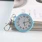 Clear Numbers Luminous Watch Keychain Pocket Watch