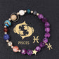 Natural Stone Hemp Stone Cut Surface Eight Planets Personalized Fashionable All-match