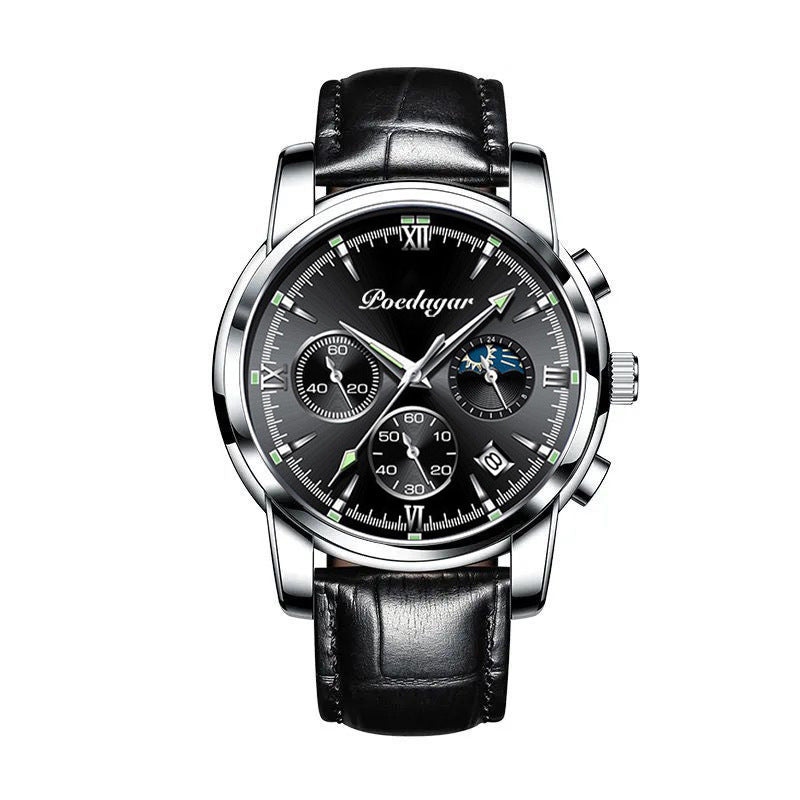 Quartz Ultrathin And Simple Belt Men's Watch