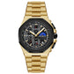 Sun Moon Star Multi-function Waterproof Watch Men