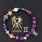 Natural Stone Hemp Stone Cut Surface Eight Planets Personalized Fashionable All-match