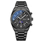 Multi-functional Men's Moon Phase Calendar Chronograph Waterproof Quartz Watch